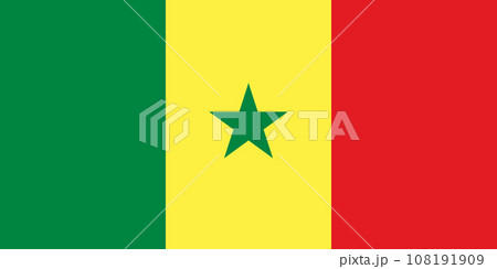Senegal National Flag 108191909