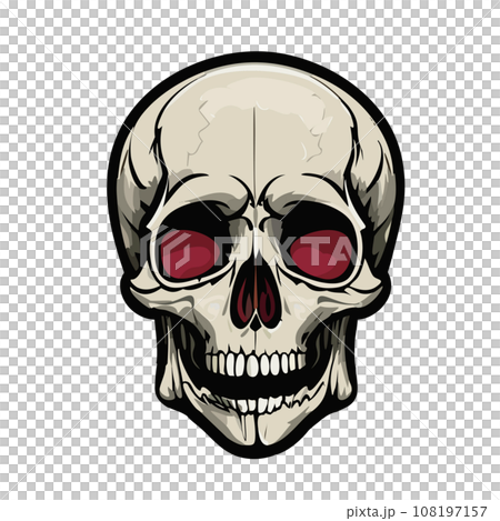 ドクロのイラスト素材 [108197157] - PIXTA