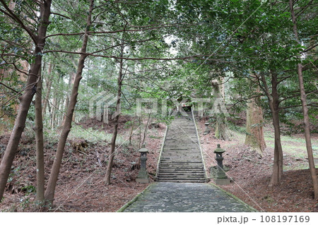槵觸神社、参道【日本・宮崎】 108197169