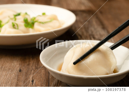 水餃子 箸あげ 水餃子 箸あげ 108197378