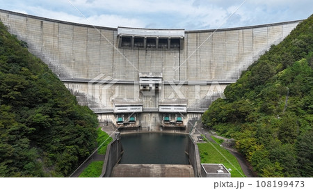 温井ダム空撮 温井ダム空撮 108199473