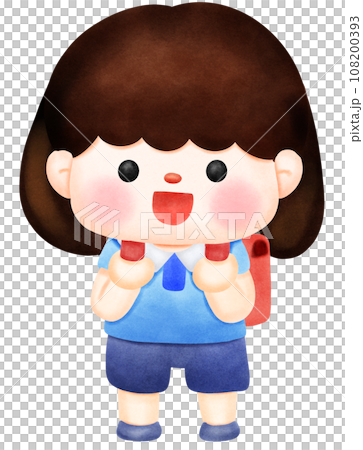 Happy kid go to school 108200393