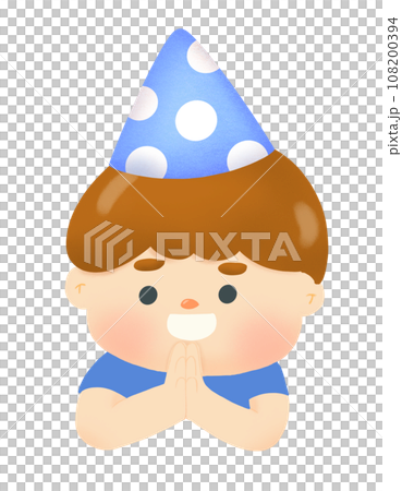 Happy kid clap hand thai greeting Party Happy kid clap hand thai greeting Party 108200394