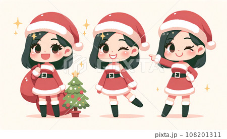 クリスマスプが楽しみな女性 クリスマスプが楽しみな女性 108201311