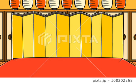落語の高座 108202268