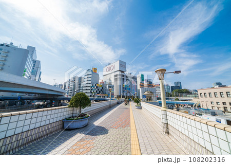 「東京都」上野駅周辺の風景 「東京都」上野駅周辺の風景 108202316