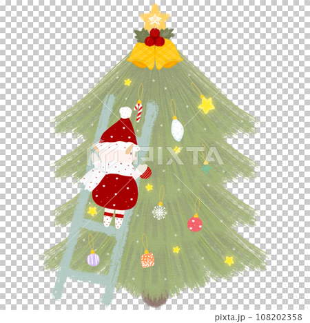 かわいいクリスマスのイラスト素材 108202358