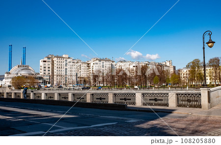 Residential complex Government House (House on the Embankment) on Bolotny Island in the center of the Russian capital. Residential complex Government House (House on the Embankment) on Bolotny Island in the center of the Russian capital. 108205880