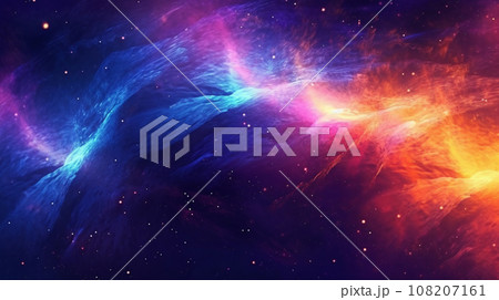 Generative AI, an abstract background image with a cosmic theme Generative AI, an abstract background image with a cosmic theme 108207161