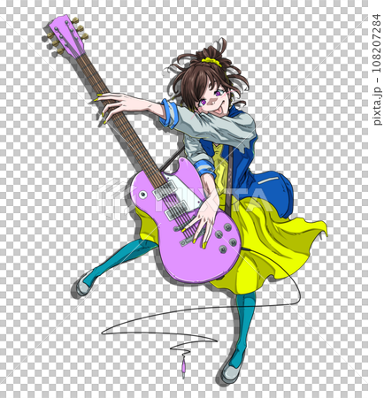 guitar girl C 108207284
