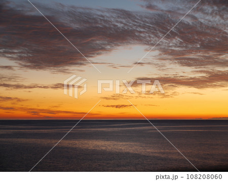 夕焼けの太平洋 夕焼けの太平洋 108208060