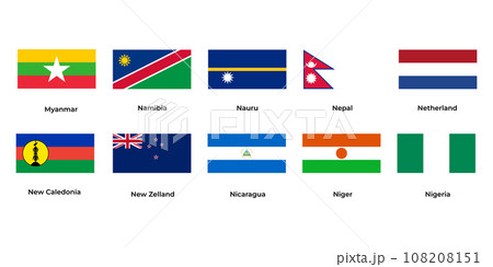 Countries National Flag 108208151