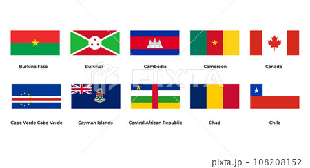 Countries National Flag 108208152