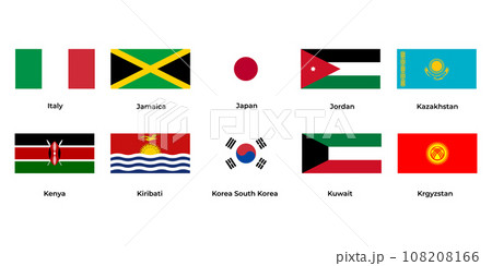 Countries National Flag 108208166