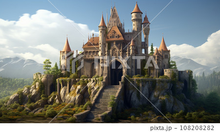 ai作成お城 108208282