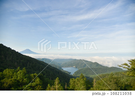 大菩薩嶺からの富士山 大菩薩嶺からの富士山 108211038