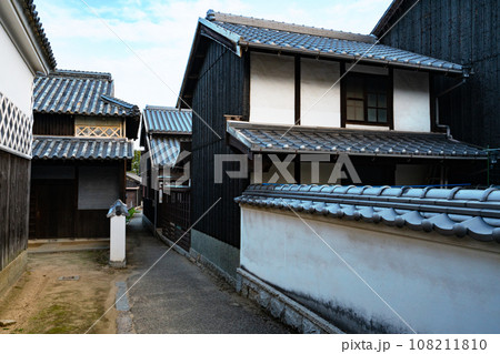 【重要伝統的建造物群保存地区】笠島の路地の風景2　香川県丸亀市本島 108211810