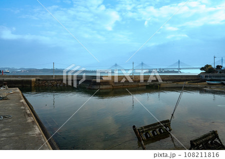 【重要伝統的建造物群保存地区】笠島の港の風景2 香川県丸亀市本島 【重要伝統的建造物群保存地区】笠島の港の風景2 香川県丸亀市本島 108211816