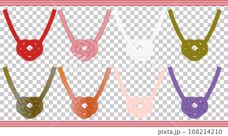 Mizuhiki and braided Awaji knot set 108214210