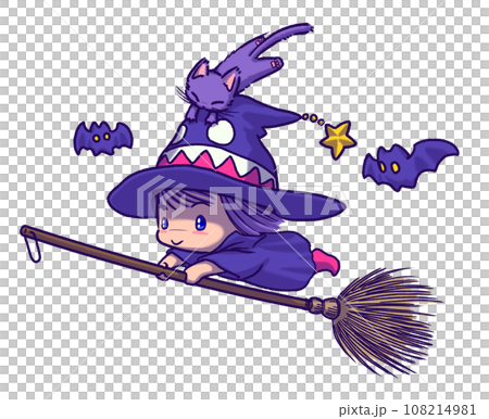 Chibi Witch Fly! Non-injection type Chibi Witch Fly! Non-injection type 108214981
