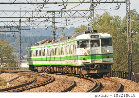 上越線　越後堀之内ー小出　JR東日本　115系　N16編成（新潟） 108218619