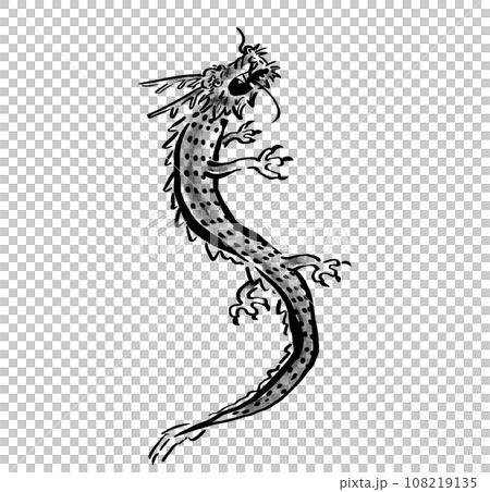 龍爬向天空的插圖 龍爬向天空的插圖 108219135