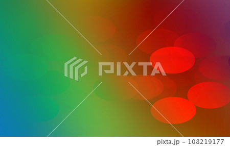 Colorful bokeh background with copy space for text or image, Usable for banner, poster, cover, Ad, events, party, sale, celebrations, and various design works 108219177