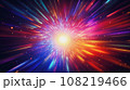 Abstract multicolor disco light background, Generative AI. 108219466