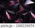 Abstract diamond texture background, Generative AI. 108219474