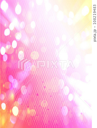 Pink bokeh vertical background with copy space for text or your image, Simple Design for your ideas, Best suitable for online Ads, poster, banner, sale, celebrations and various design works 108219483