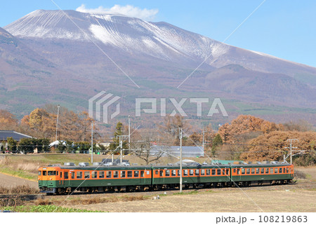 しなの鉄道 しなの鉄道線 御代田ー平原 169系 S52編成 しなの鉄道 しなの鉄道線 御代田ー平原 169系 S52編成 108219863