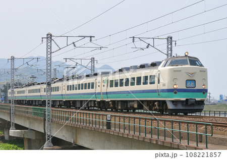 北陸本線　青海ー糸魚川　JR東日本　485系　T15編成（新潟）　北越 108221857