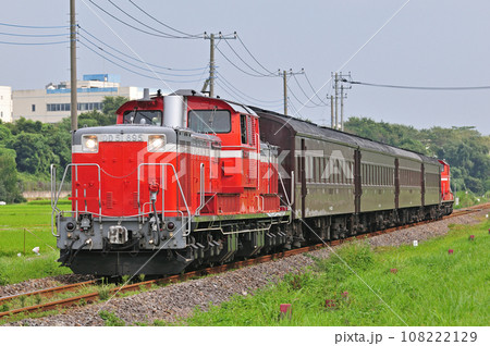 八高線 用土ー松久 JR東日本 DD51-895+旧客4B+DD51-888(高崎) 八高線 用土ー松久 JR東日本 DD51-895+旧客4B+DD51-888(高崎) 108222129