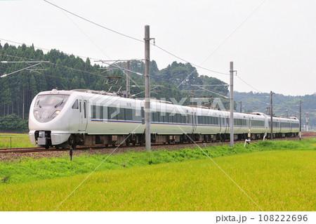 北陸本線　牛ノ谷ー大聖寺　JR西日本　683系　S05+S21編成（金沢）　しらさぎ 108222696