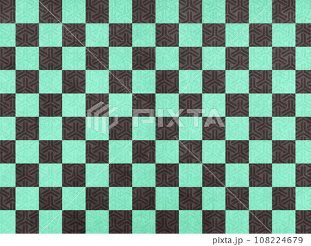 市松模様(和柄パターン) 市松模様(和柄パターン) 108224679