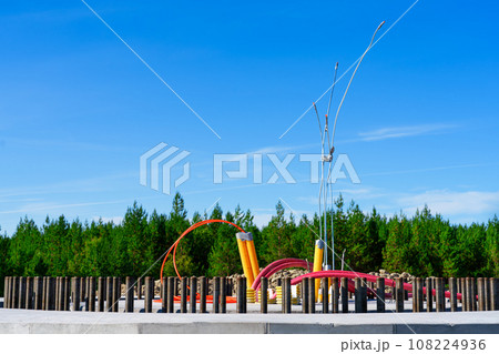 Building Concrete Foundation for Wind Turbine: Developing a Wind Electric Turbine Park Building Concrete Foundation for Wind Turbine: Developing a Wind Electric Turbine Park 108224936