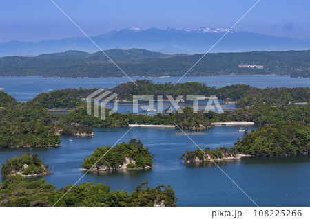日本三景松島四大観 早朝の壮観の風景 日本三景松島四大観 早朝の壮観の風景 108225266