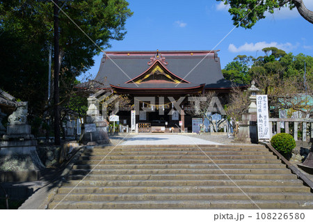 見付天神　矢奈比賣神社　拝殿　静岡県磐田市見付 108226580