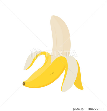 皮むきバナナのイラスト 108227068