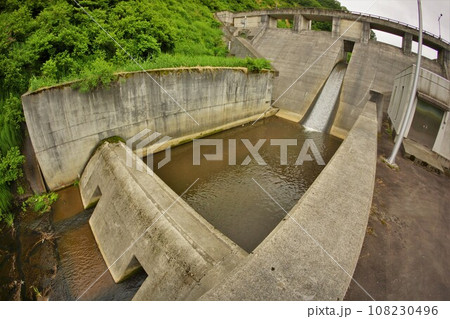 城川ダムの堤体 108230496