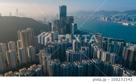 the Kornhill Plaza , Residential building area at Quarry Bay Oct 23 2023 108231543