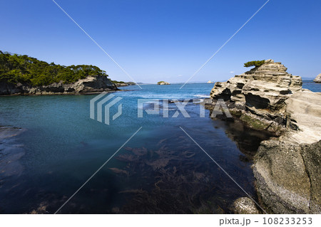 奥松島　室浜漁港付近の風景 108233253