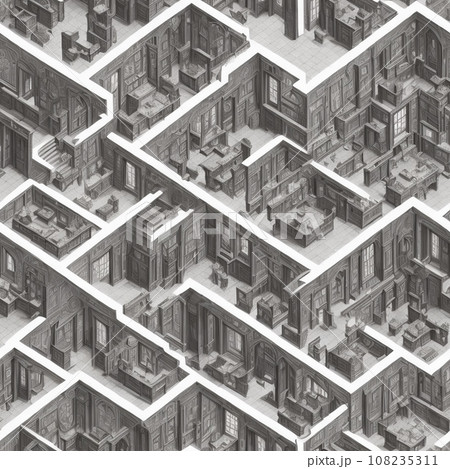 無限タイル/エッシャーの部屋 9 無限タイル/エッシャーの部屋 9 108235311