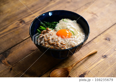 納豆とろろ丼 納豆とろろ丼 108235679
