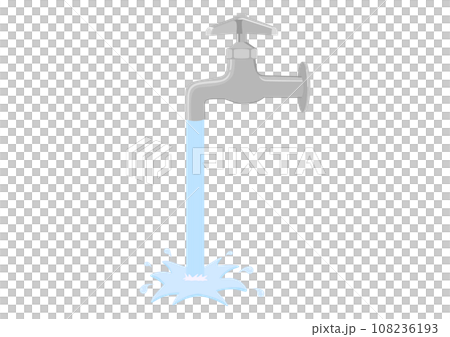 water from the faucet 108236193