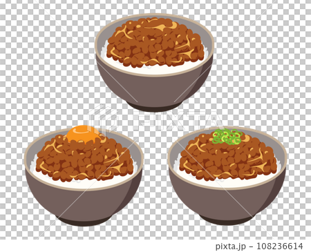 納豆飯套餐 納豆飯套餐 108236614