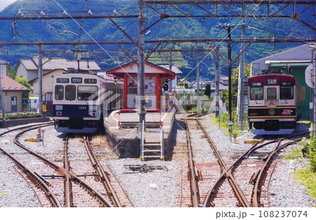 上田電鉄からの車窓風景 下之郷駅 上田電鉄からの車窓風景 下之郷駅 108237074