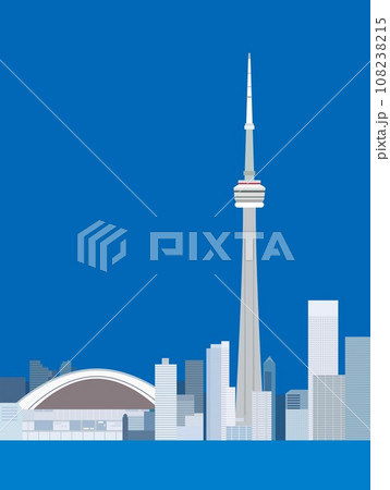 トロント　toronto　CNタワー　CN　tower　ロジャース・センター　カナダ 108238215