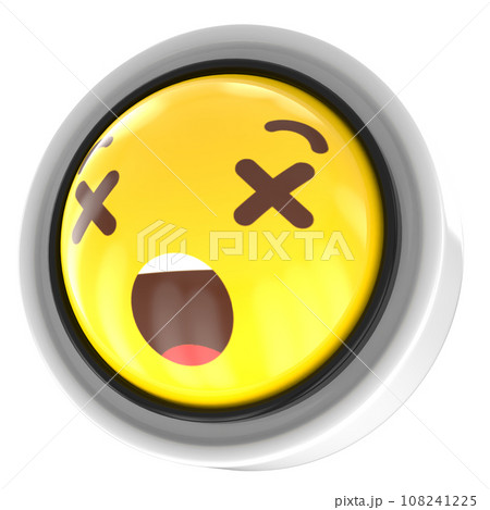 smiley face on the button smiley face on the button 108241225