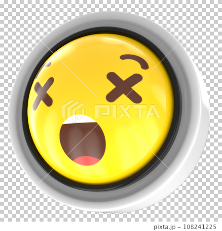 smiley face on the button smiley face on the button 108241225